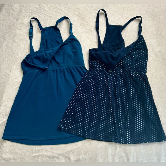 2 Pack SUIEK Nursing Tank Tops | Breastfeeding-Friendly Camis | Size Small - Picture 2 of 2